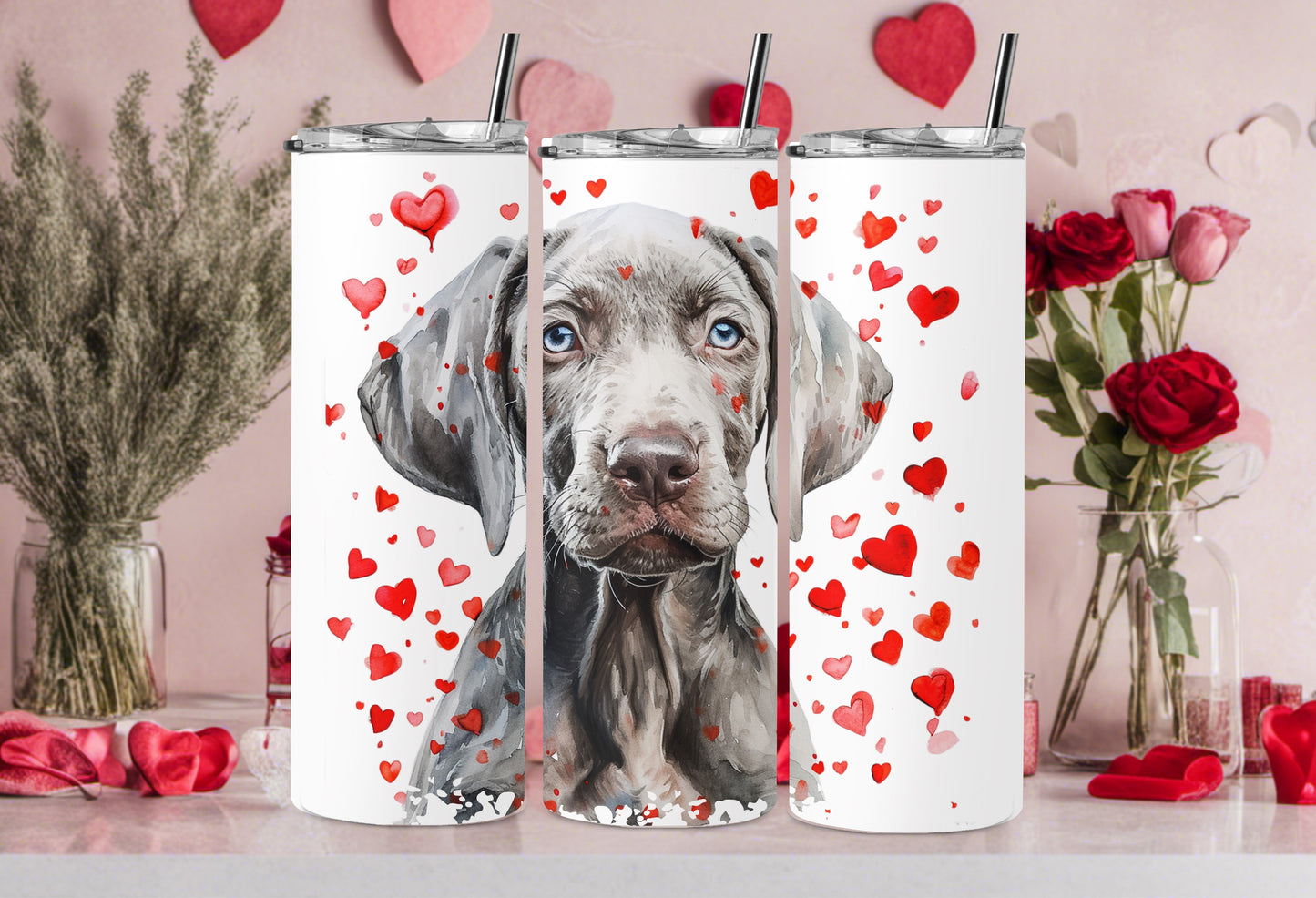 Valentine Dog Breed 30oz
