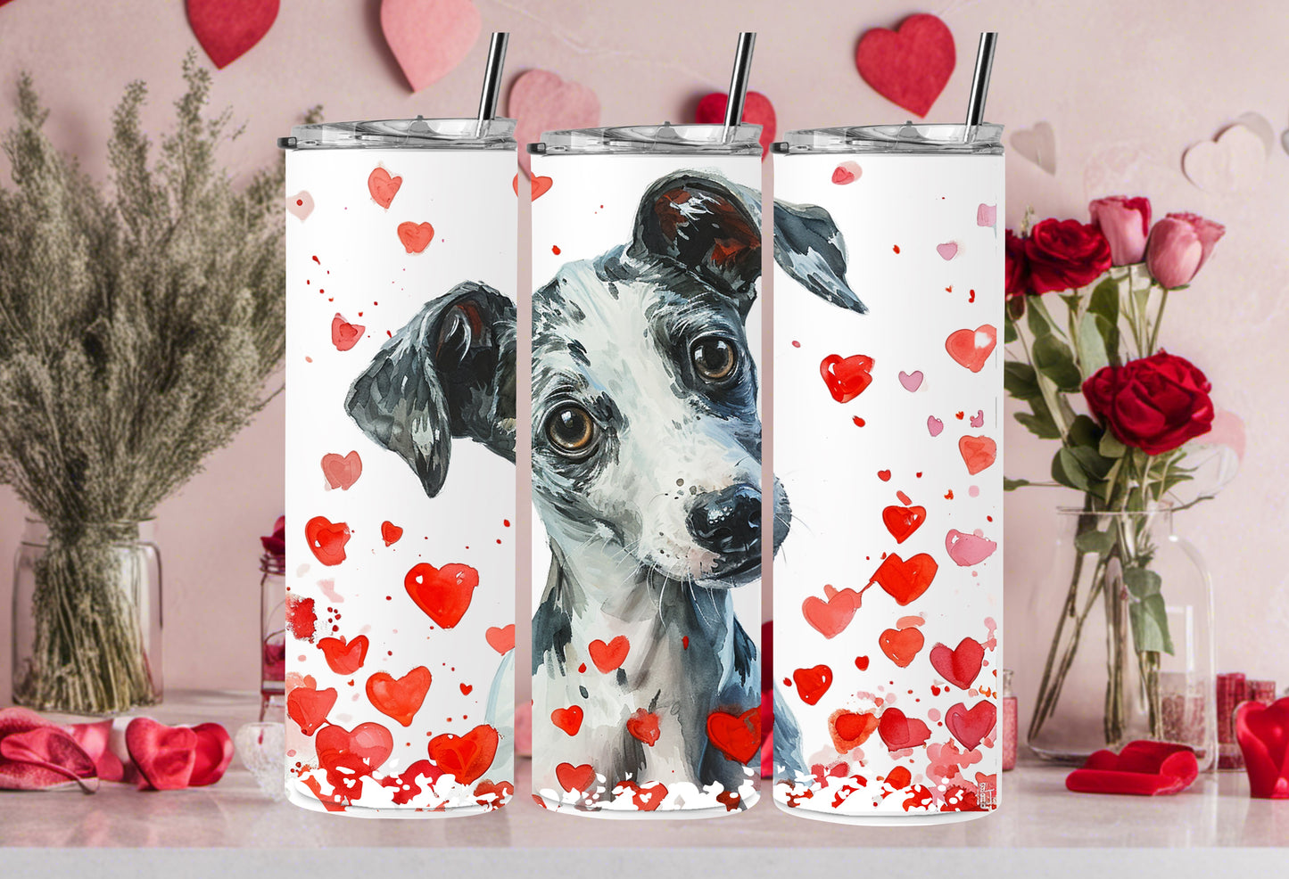 Valentine Dog Breed 30oz