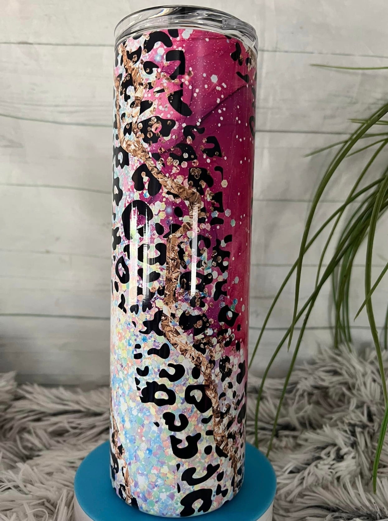 Marbled leopard swirls