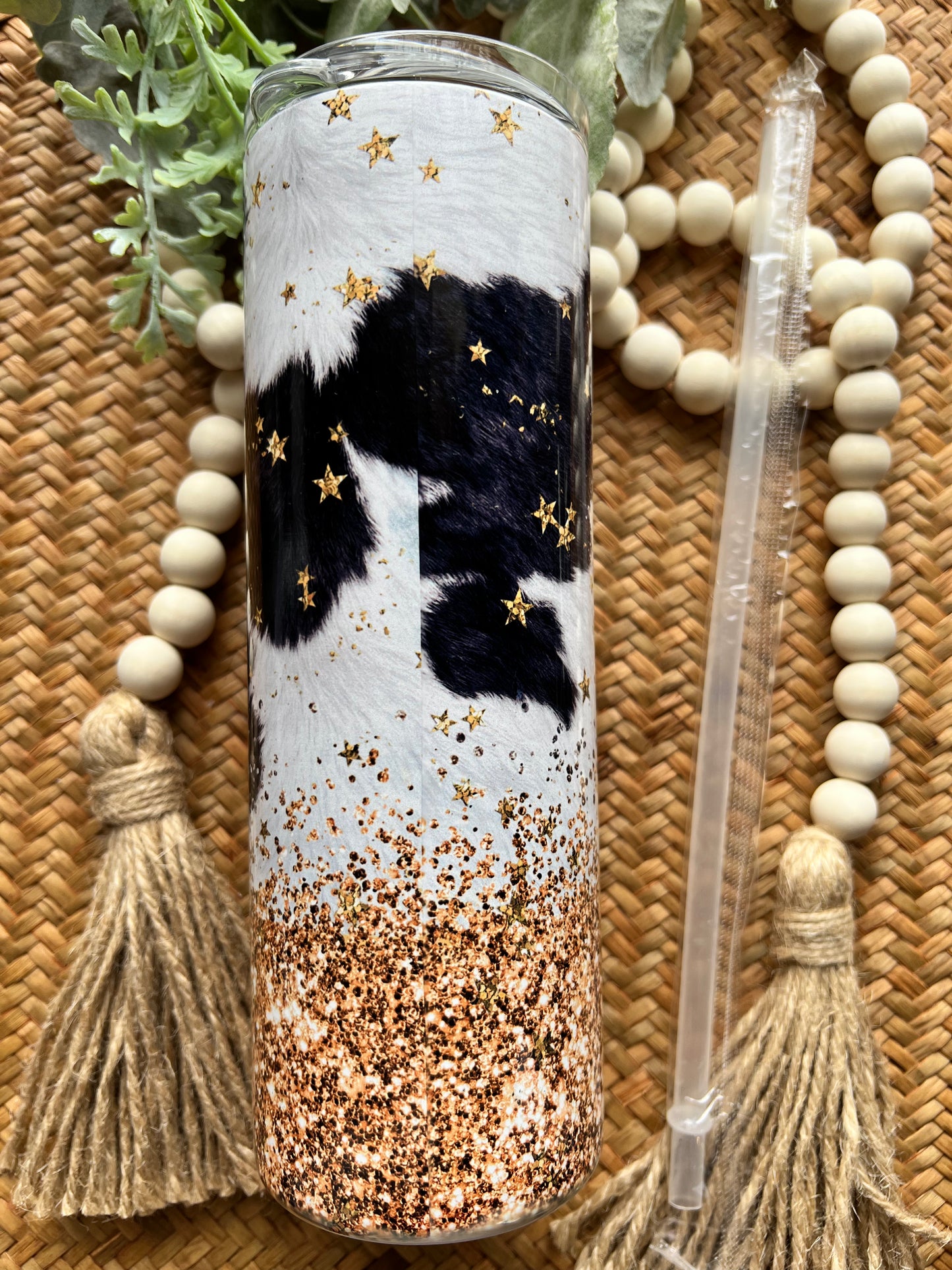 Dear Santa Regret Nothing Cowhide