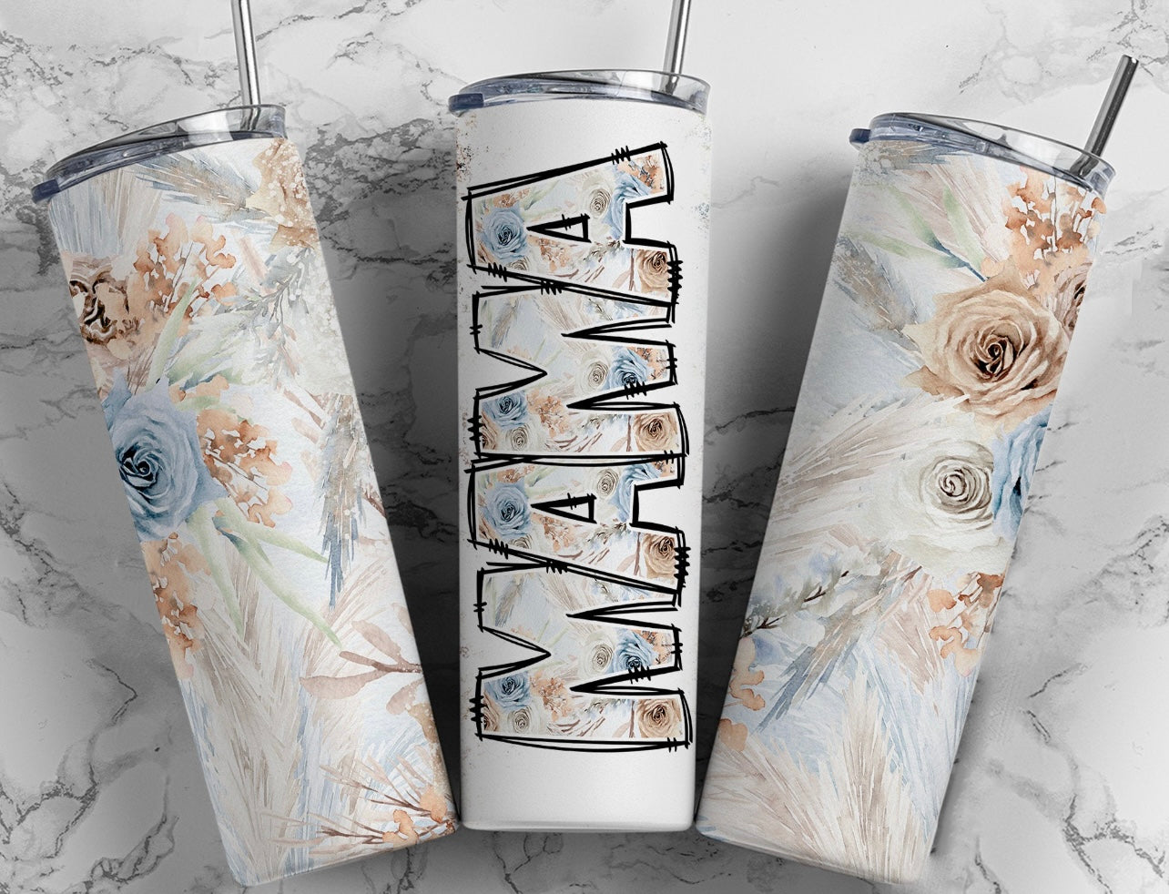 Mama Neutral Floral