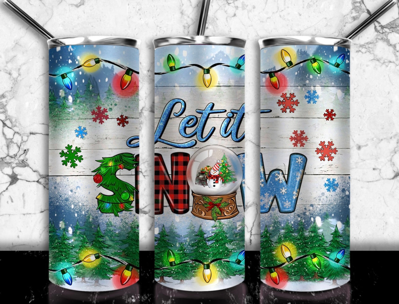 Let It Snow Snowglobe