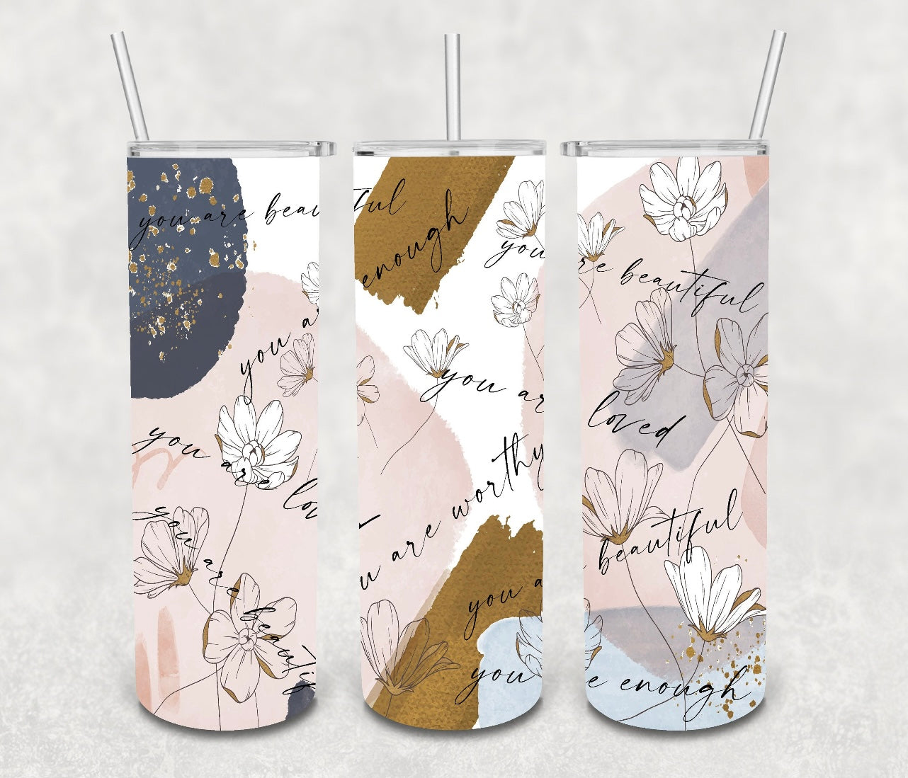 Affirmation Positivity Tumbler