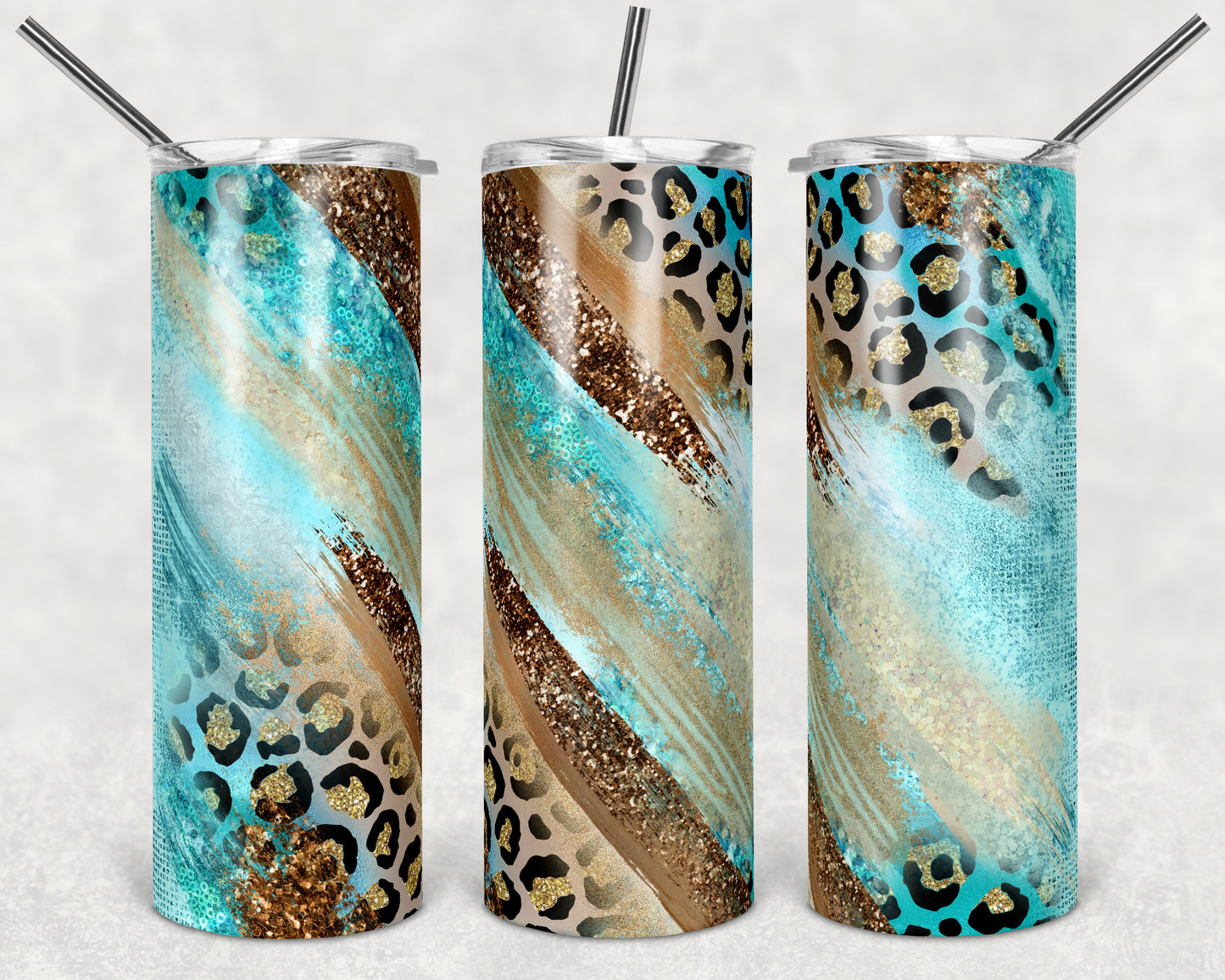 Leopard Marbled Teal
