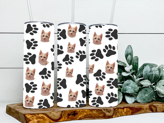 Photo Face Paw Print *Custom*