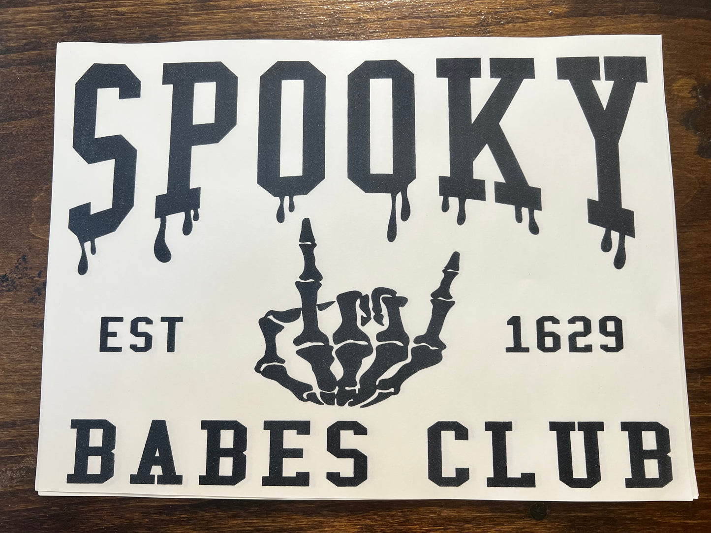 Spooky babes club HT