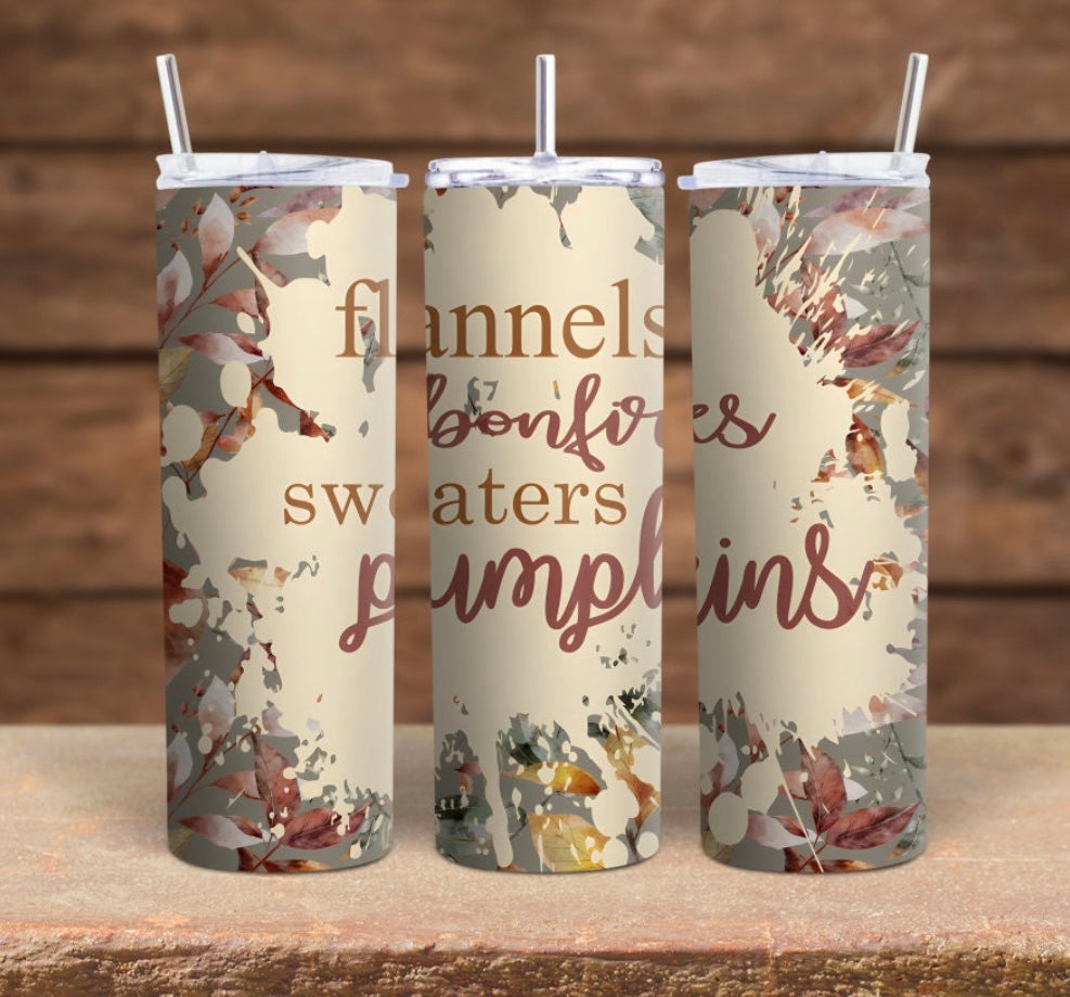 Flannels Bonfires Sweaters Pumpkins