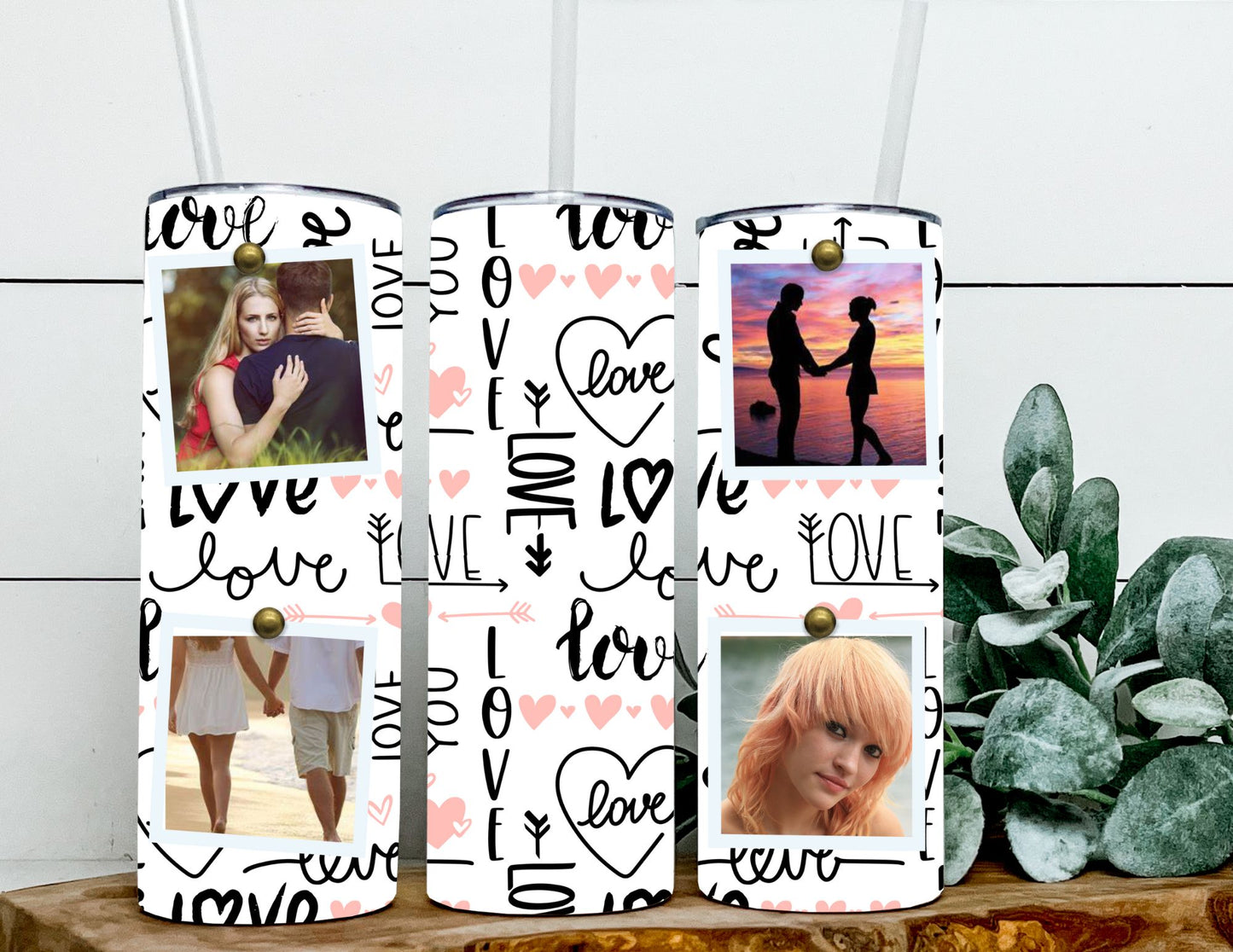 Love Photo Tumbler