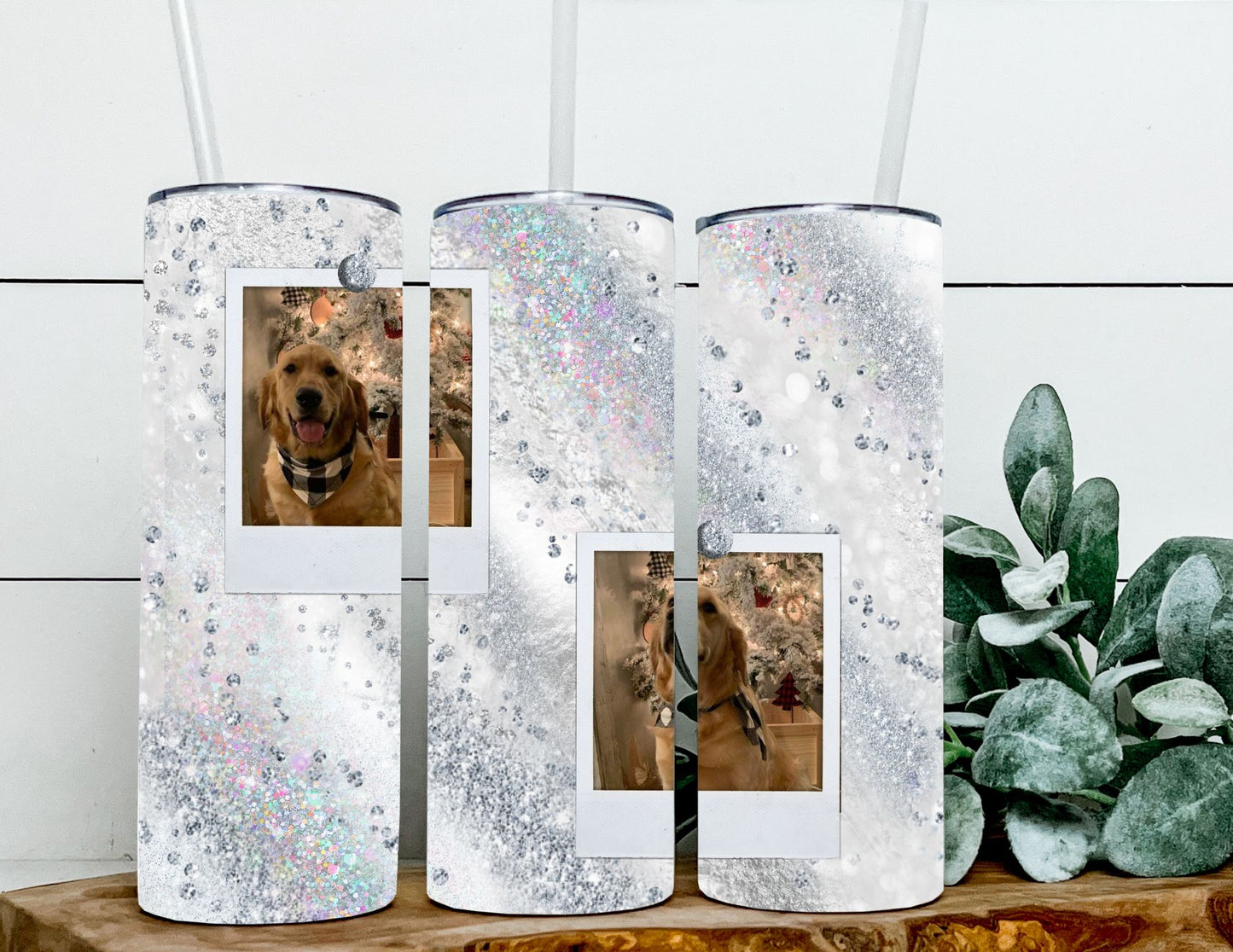 Glitter Photo Tumbler