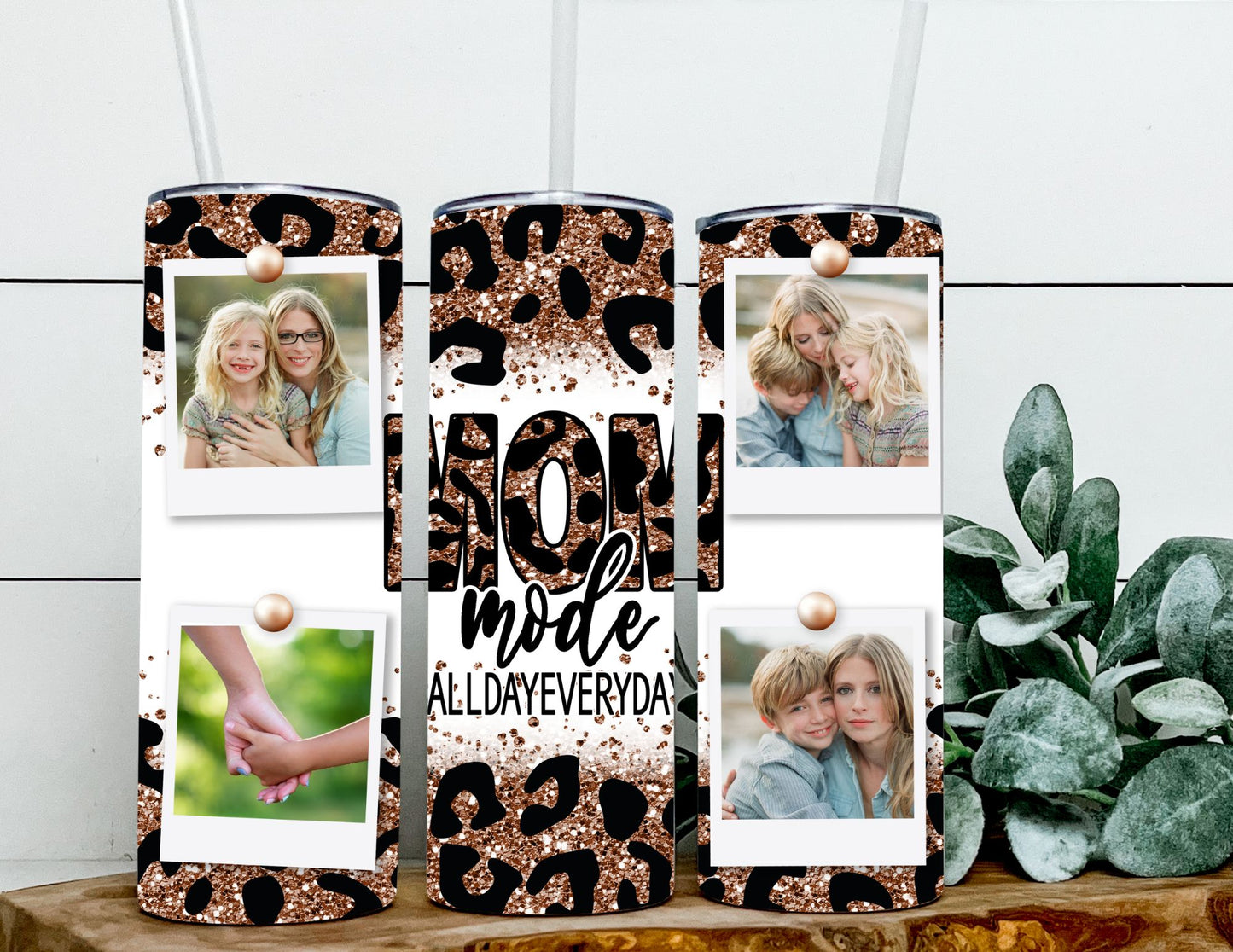 Mom Mode Photo Tumbler