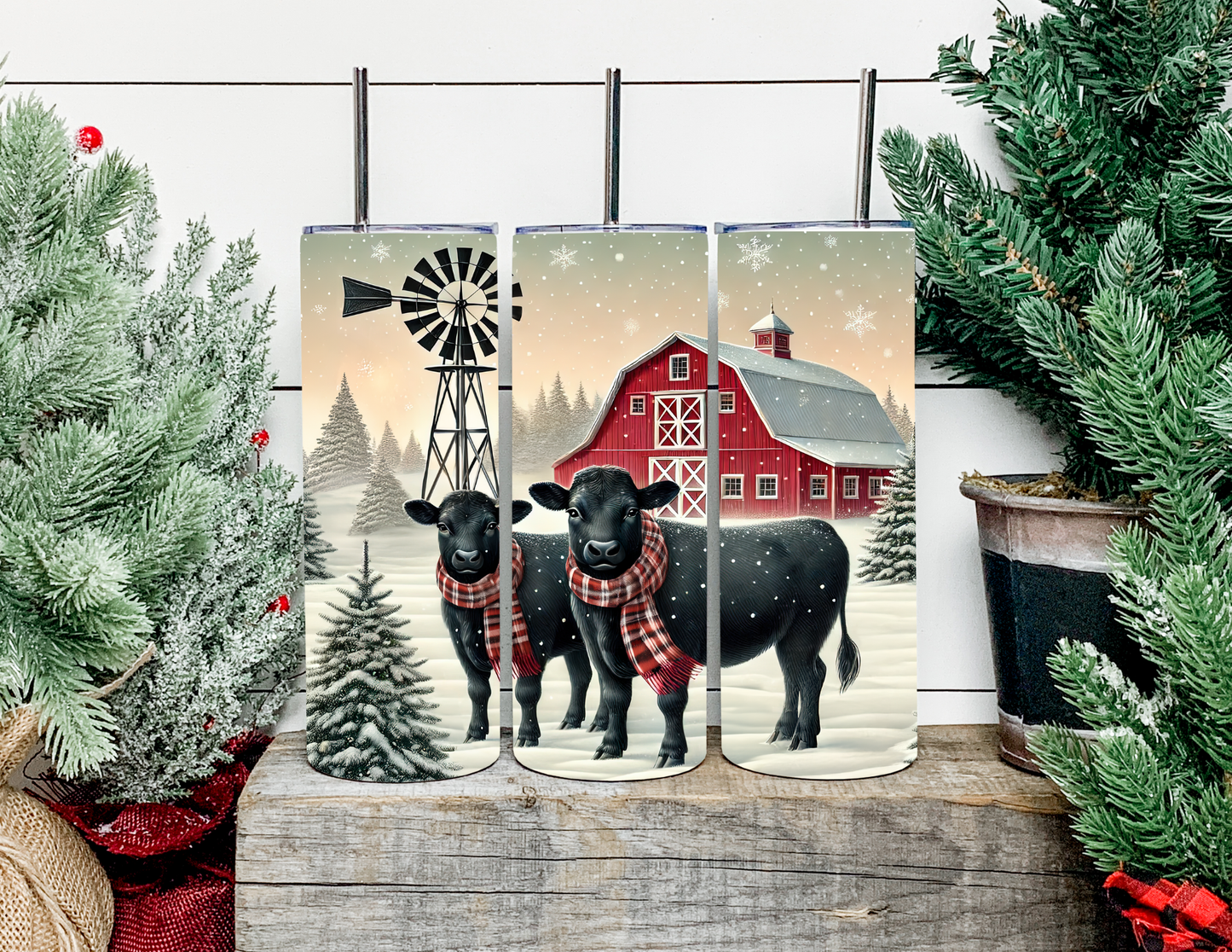 Honey and Letty The Christmas Cows