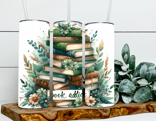 Floral Book Addict