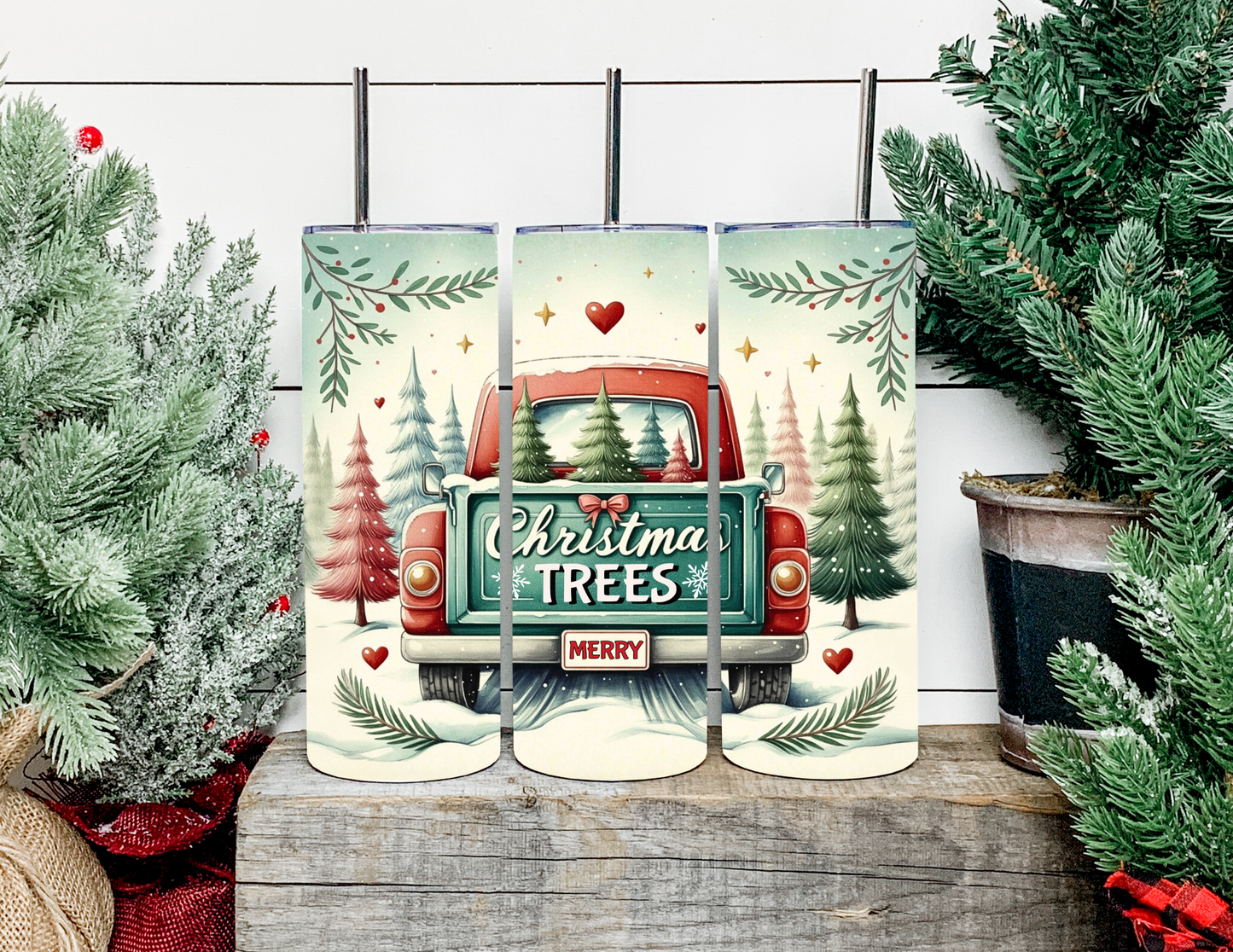 Christmas Trees Truck