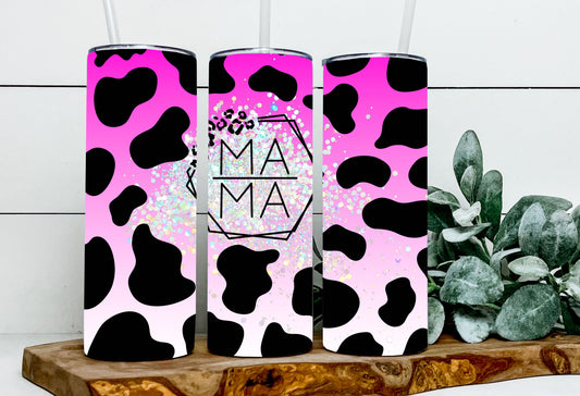 Mama Cowprint Fade