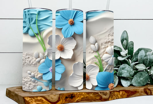 3D Sand and Floral