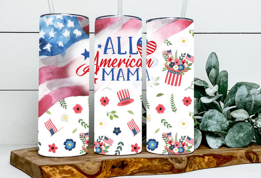 All American Mama flags