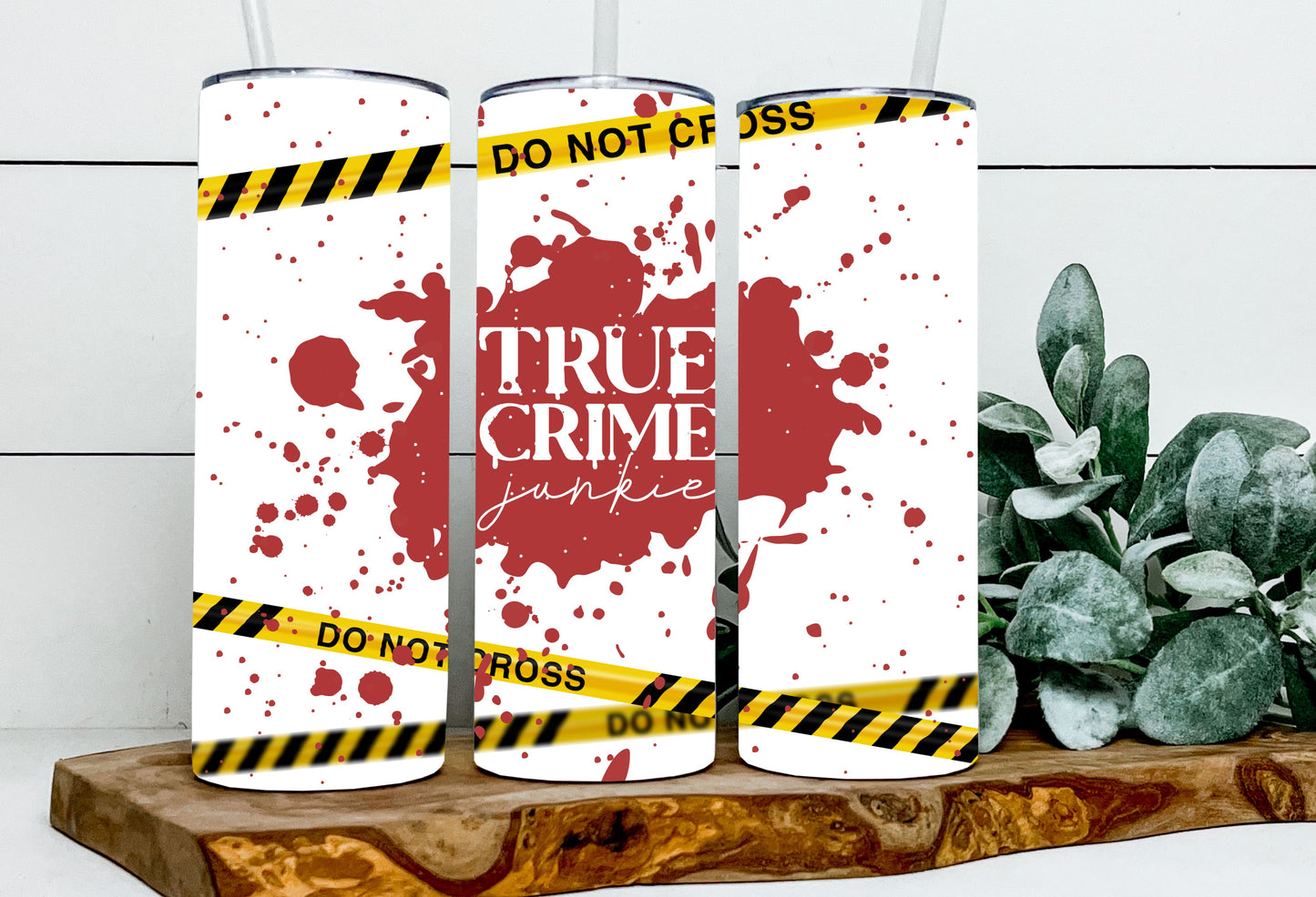 True Crime Junkie Crime Scene Tape