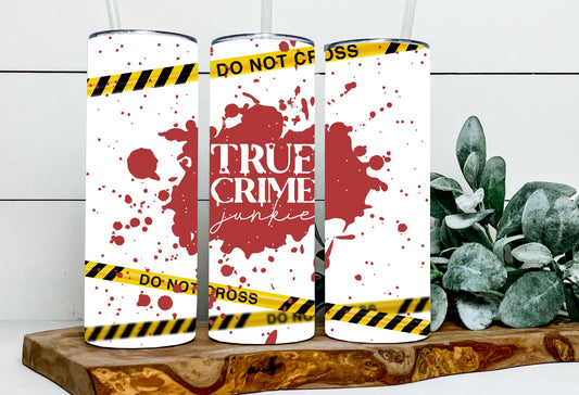 True Crime Junkie Crime Scene Tape