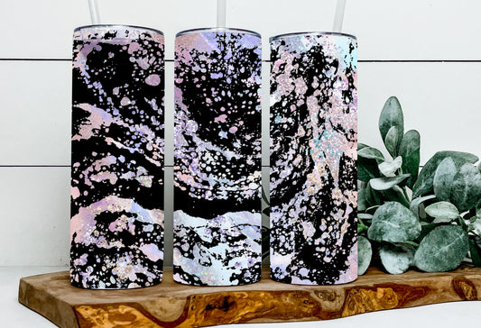 Purple & Black Marble