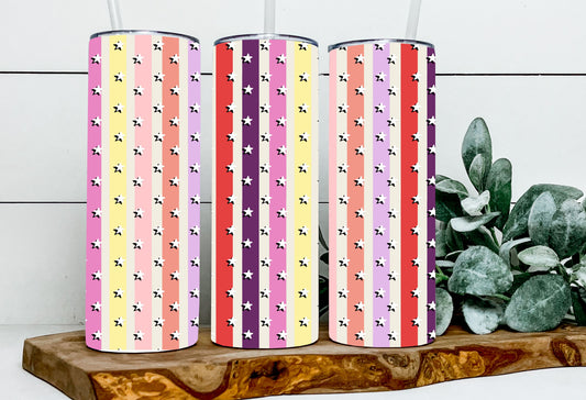 Multi Color Stripes & Stars