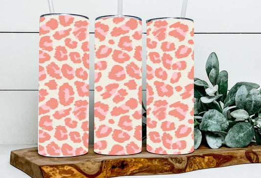 Coral & Pink Leopard