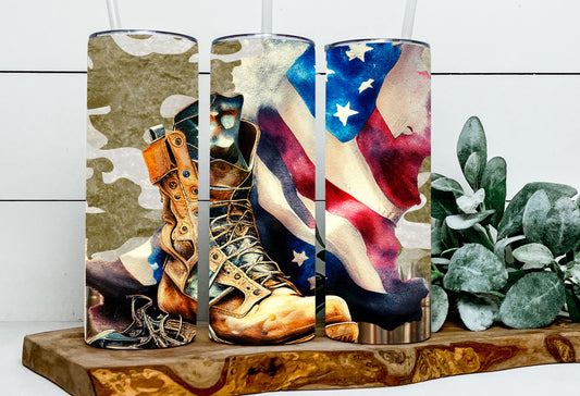 American Flag Boots