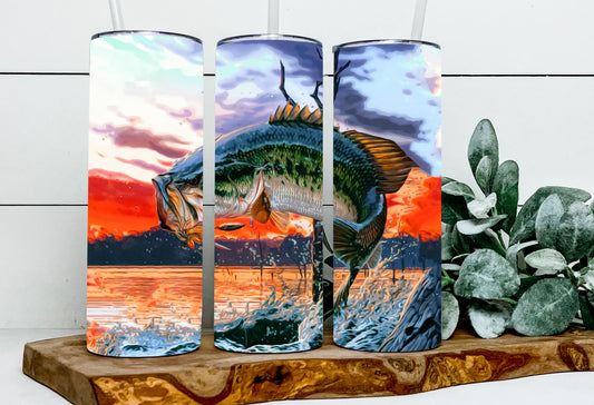 Sunset Bass Fishing