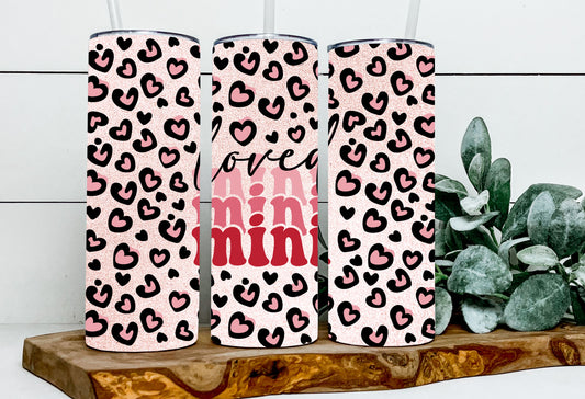 Loved Mini Leopard Hearts