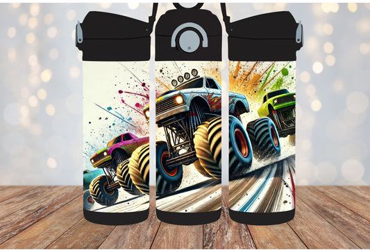 Monster Trucks Colorful