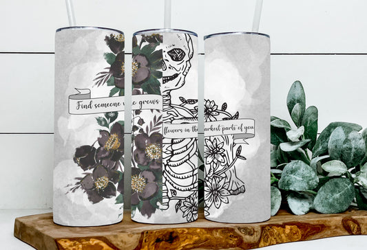 Find Someone who Grows Flowers Skeleton