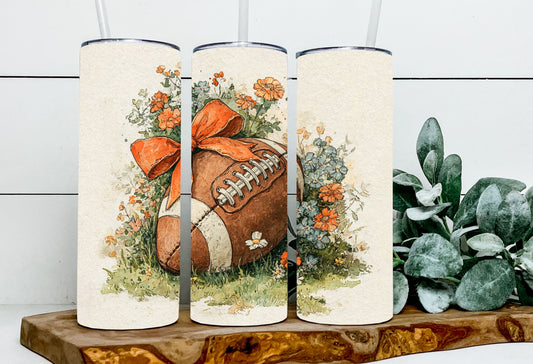 Football Season Floral Bow