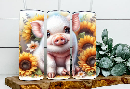 Frank the Sunflower Pig