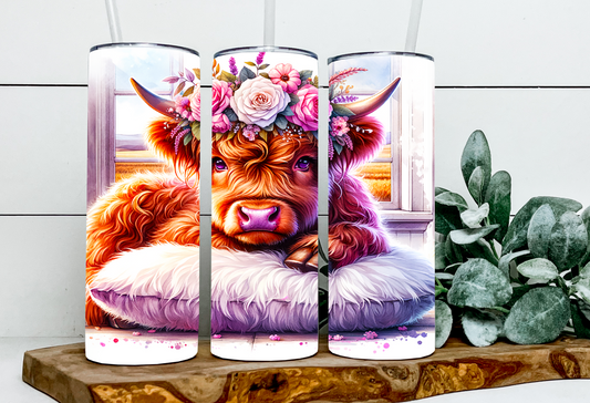 Lorna the Floral Pillow Highland