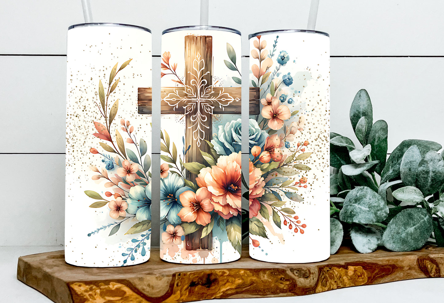 Cross Floral