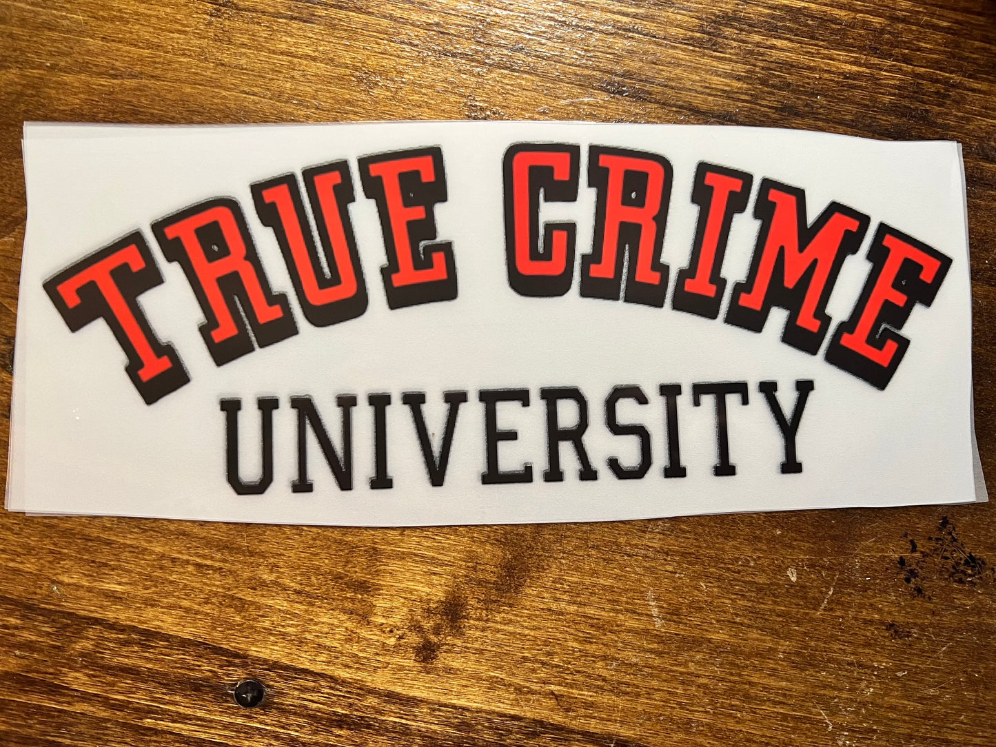 True Crime University FULL COLOR D16