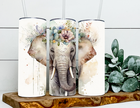 Mary the Floral Crown Elephant