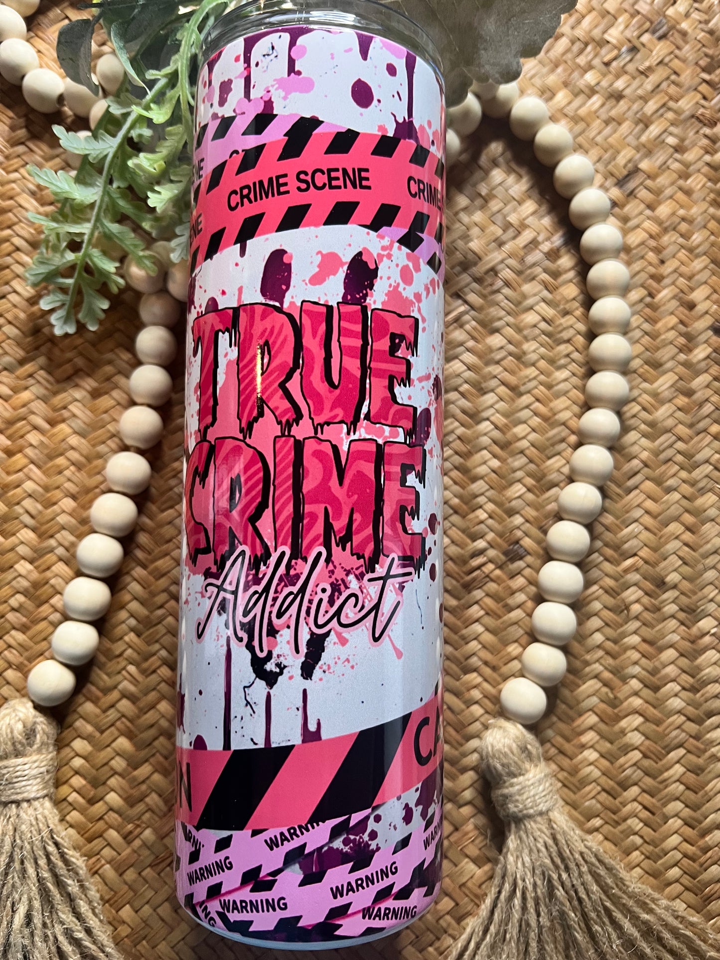 True Crime Addict Pink