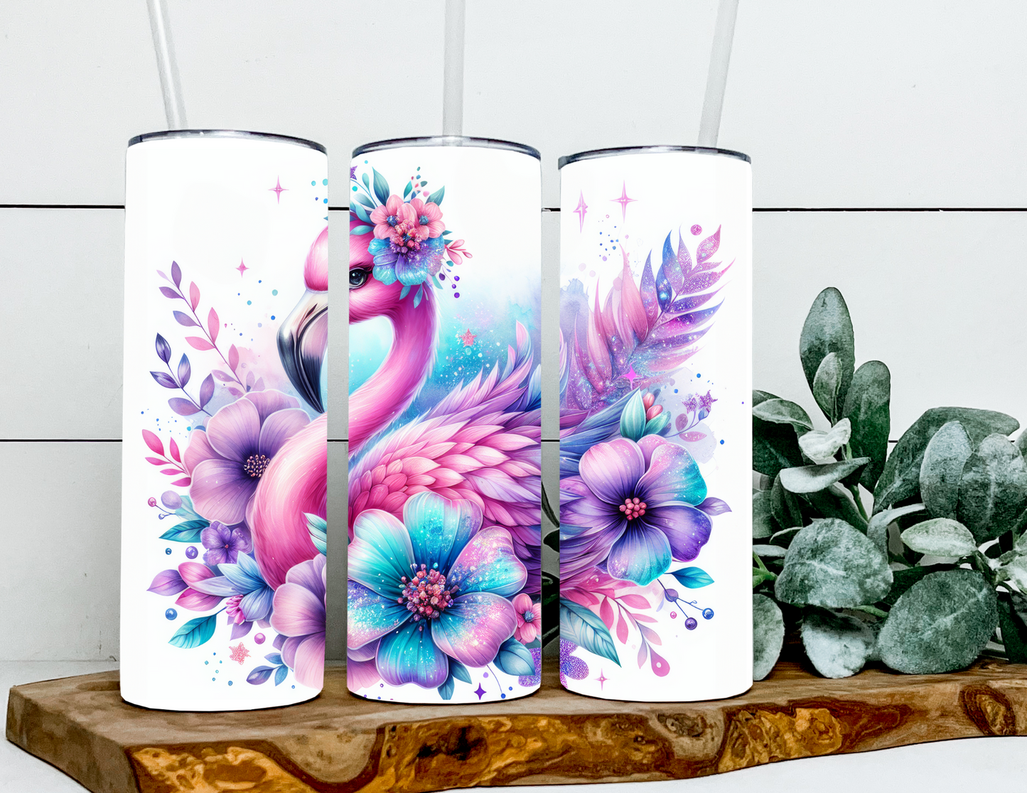 Fia the Flamingo Floral