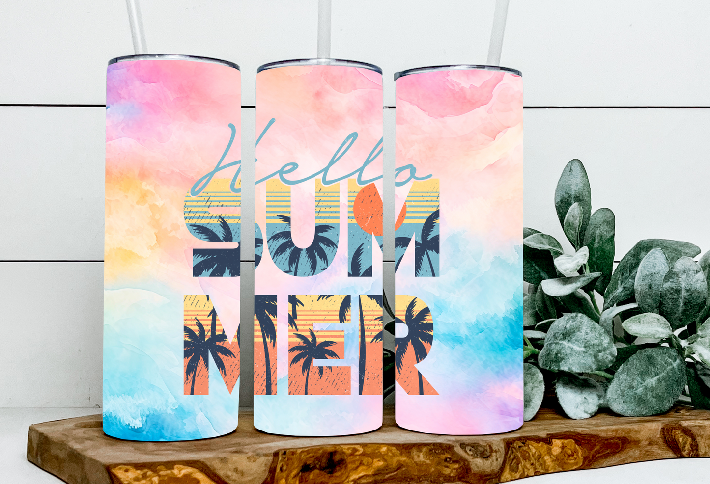 Hello Summer Tie Dye