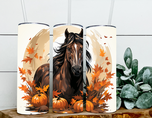 Jasmine the Fall Pumpkin Horse