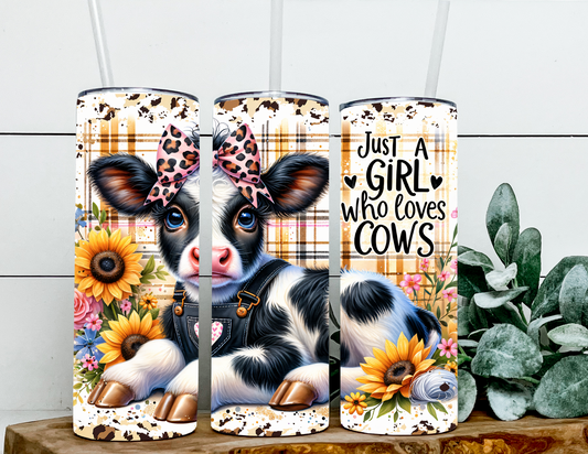 Just A Girl Who Loves Cows Fall