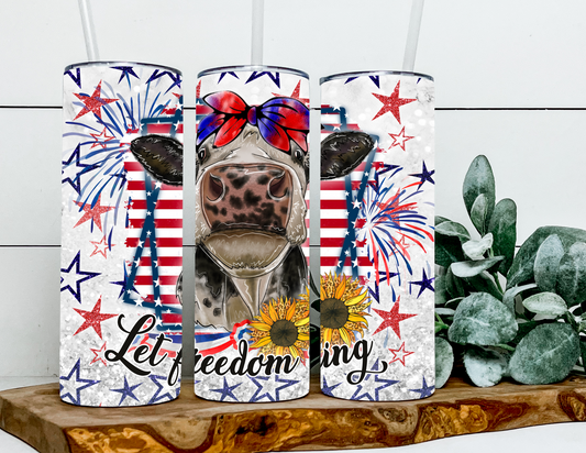 Let Freedom Ring Cow