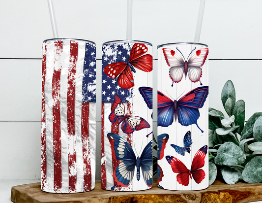 Patriotic Butterflies