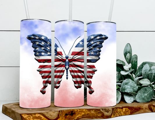 Patriotic Butterfly