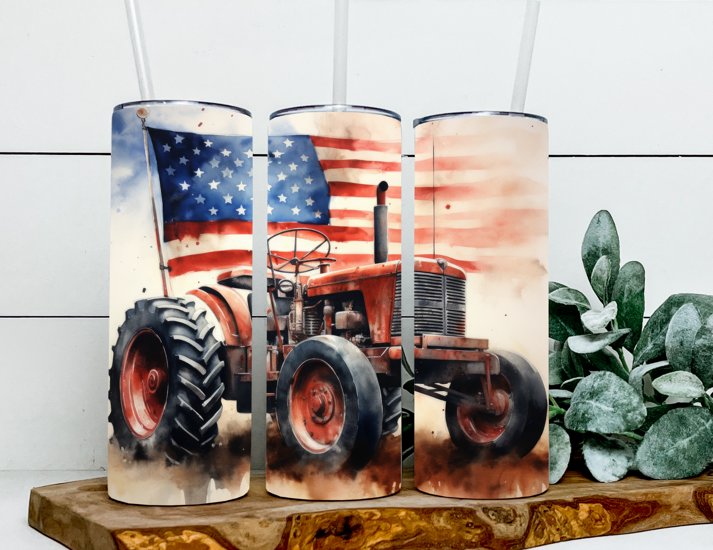 Patriotic Tractor