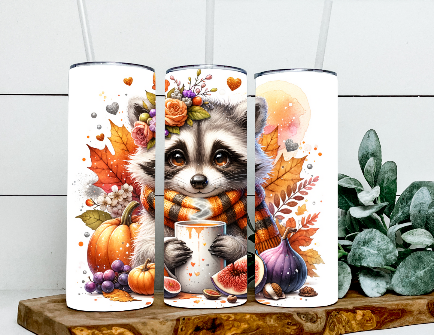 Uveta the Fall Raccoon