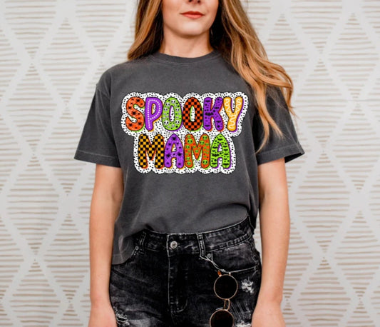 Spooky Mama Polka Dots HT