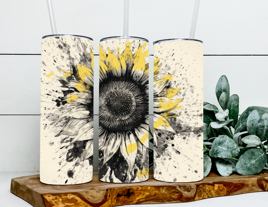 Sunflower Splatter