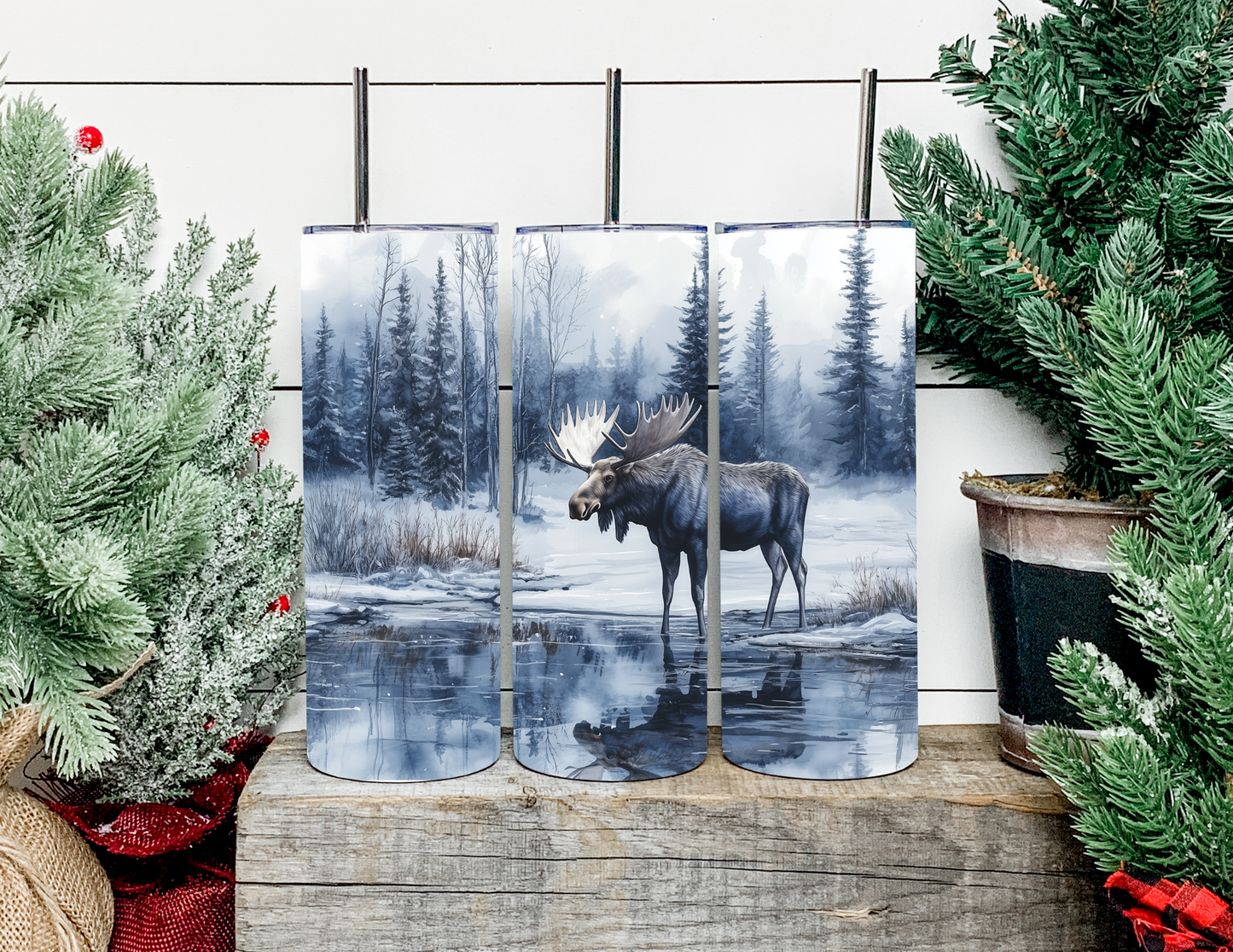 Homer The Winter Moose