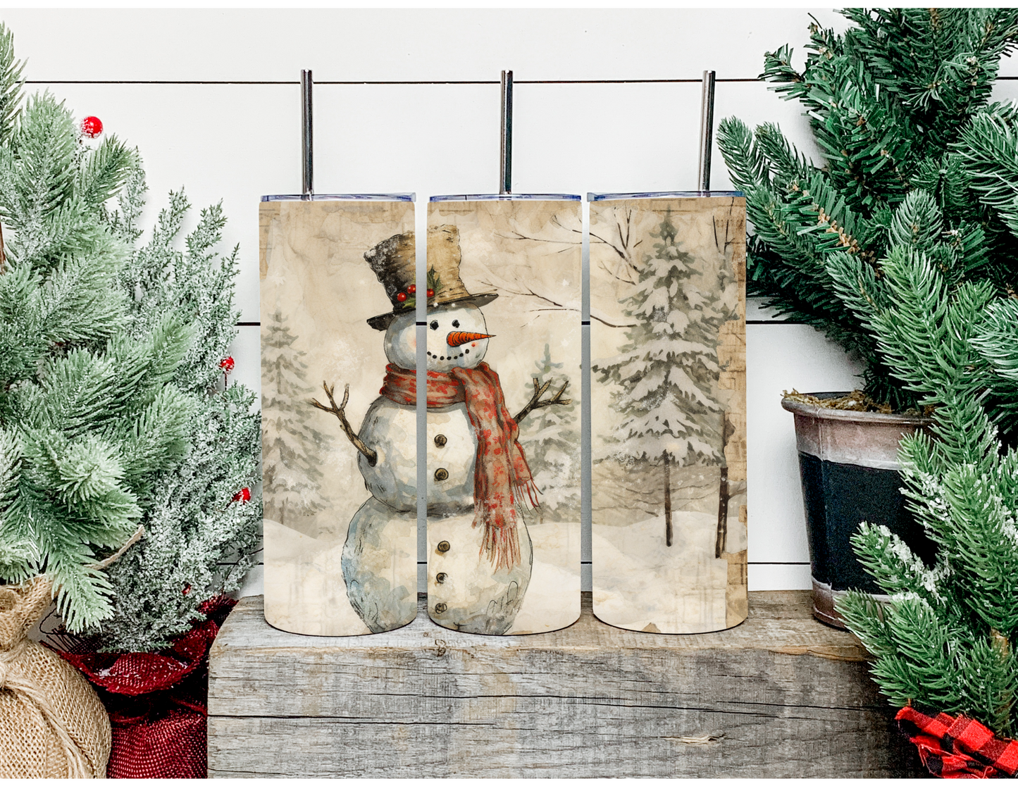 Vintage Snowman